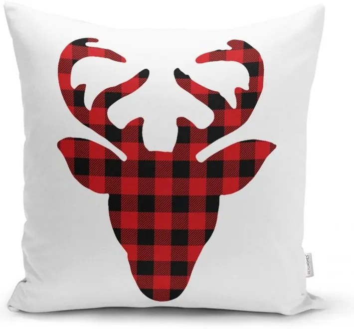 Tartan 4 db karácsonyi párnahuzat és asztali futó szett - Minimalist Cushion Covers
