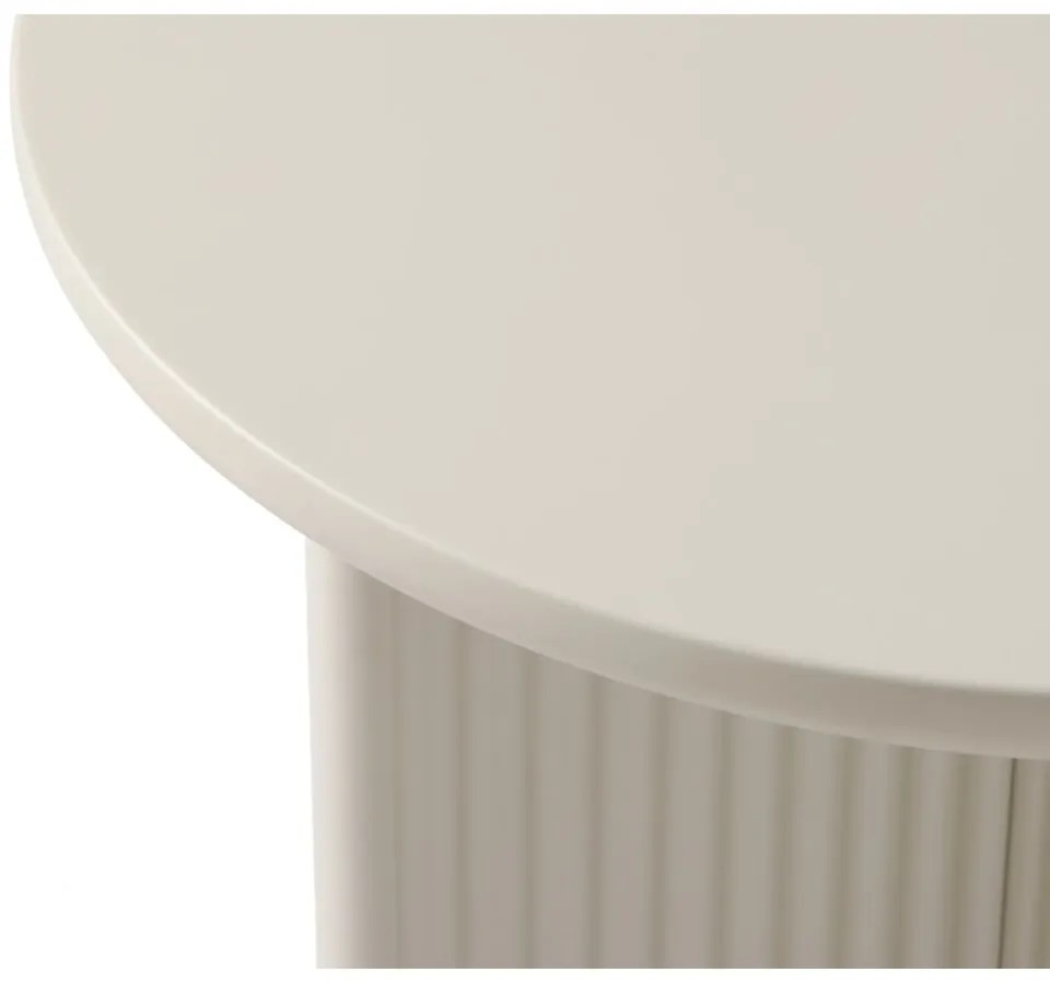 Kerek tárolóasztal ø 50 cm Palma – Unique Furniture