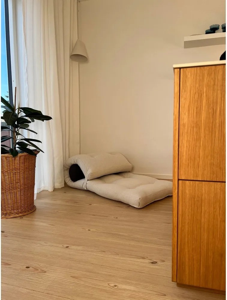 Mustársárga futon matrac 70x200 cm Wrap – Karup Design