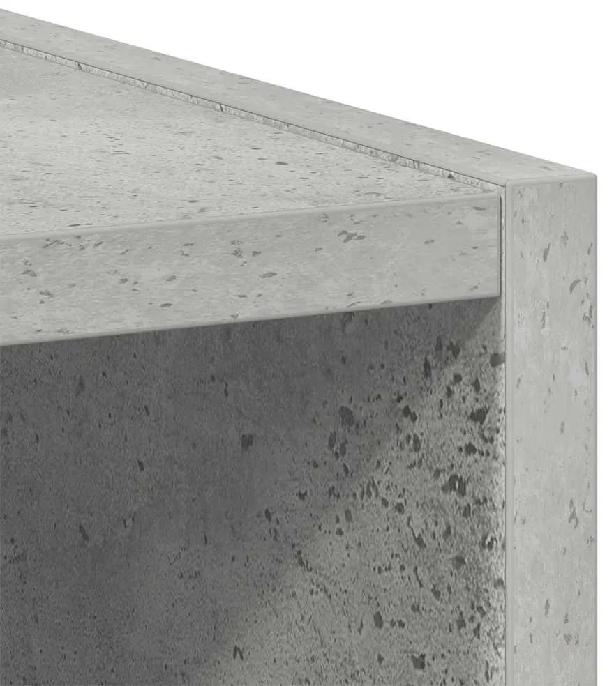 Függő szekrény Riga Beton Szürke 30 x 29,5 x 80 cm Faanyag