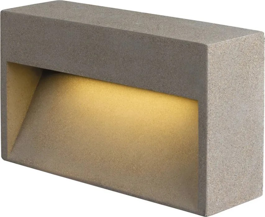 SLV 1006405 CONCRETO Modern Kültéri Fali Lámpa Szürke LED IP65