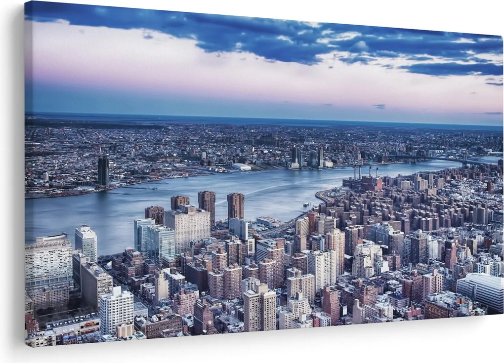 New York képe (90x60 cm)