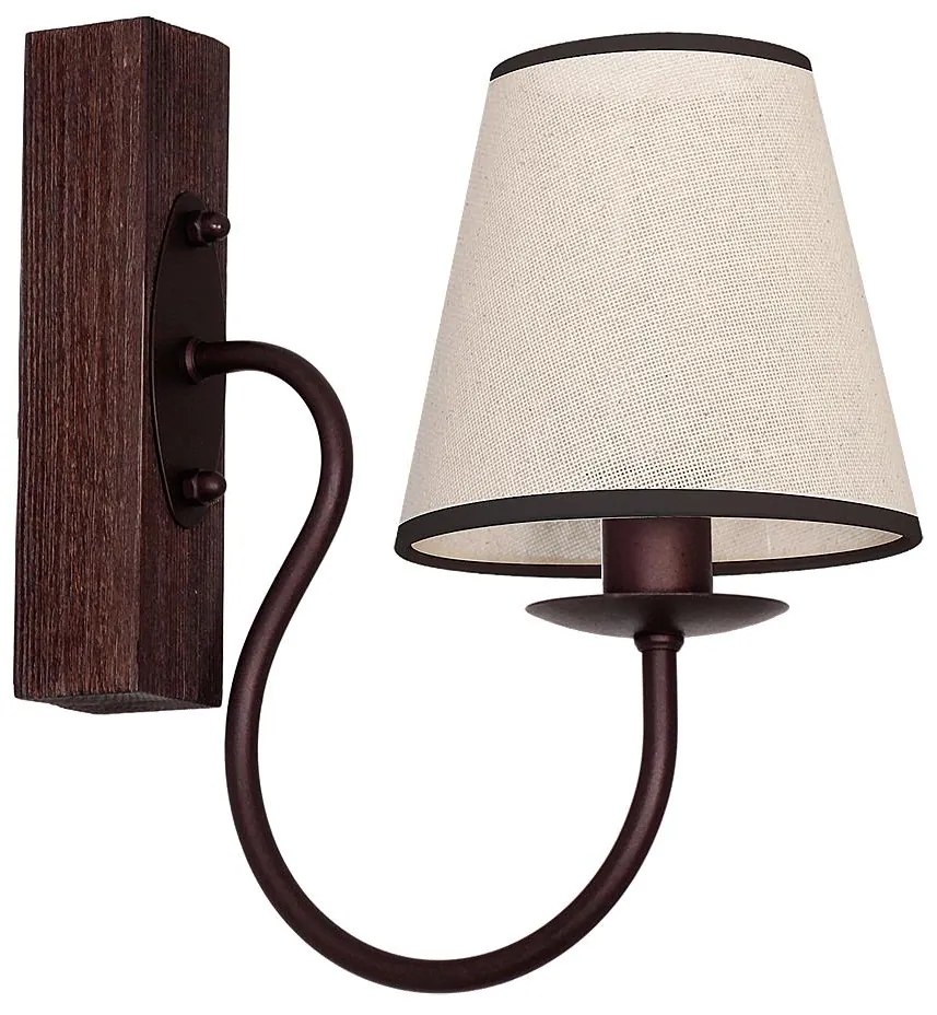 Fali lámpa CARIN 1xE14/60W/230V sötét