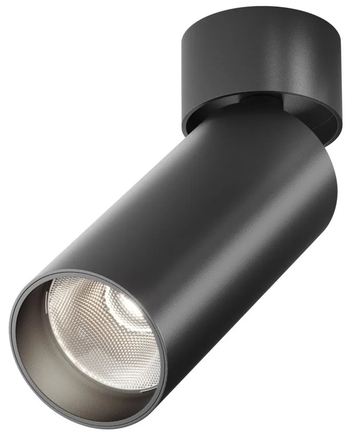 C055CL-L12B4K-W-D-B FOCUS LED Alumínium Mennyezeti Lámpa Fekete Színű LED 12 W 4000 Kelvin 900 Lumen IP20