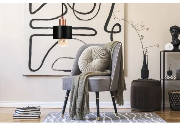 Csillár zsinóron BODO 1xE27/60W/230V