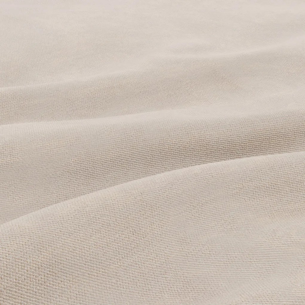 Uszak lábtartó, bársony, bézs