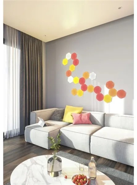 Nanoleaf NL42-6002HX-15PK - KÉSZLET 15x LED RGB Dimmelhető panel LED/2W/230V