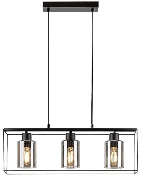 Rabalux 72033 - CHADWICK 3xE27/25W/230V függeszték kábellel