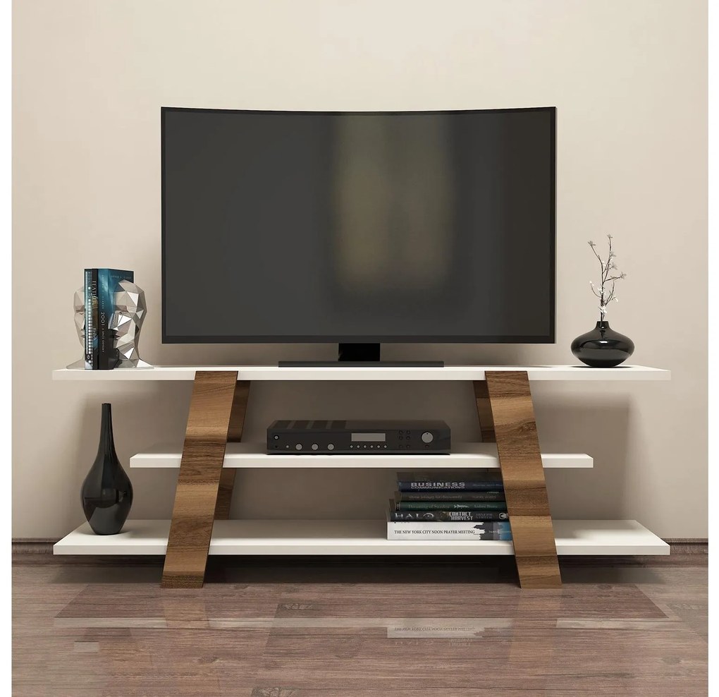 TV asztal Bopubi 2 (dió + krém) . 1095110