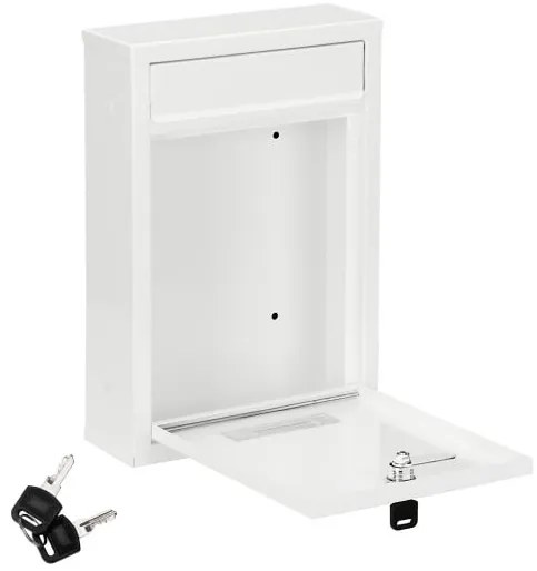 monzana® Postaláda 32x22x9 cm - fehér