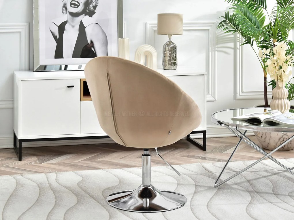 Fotel Lush 4 (bézs + fekete). 1110270
