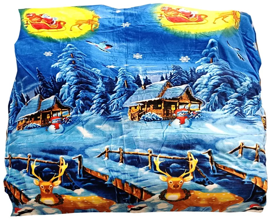 Mikroplüss ágynemű Homa LEVINA HOLIDAYS 140x200 cm