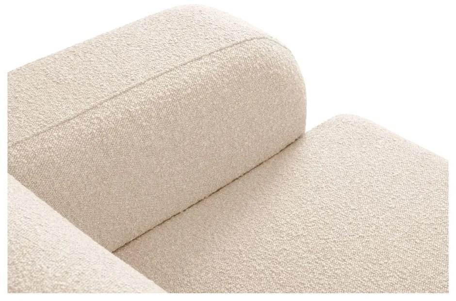 Bézs buklé kanapé 170 cm Molino – Micadoni Home