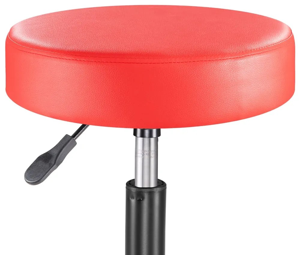 Casaria® Gurulós puff - piros