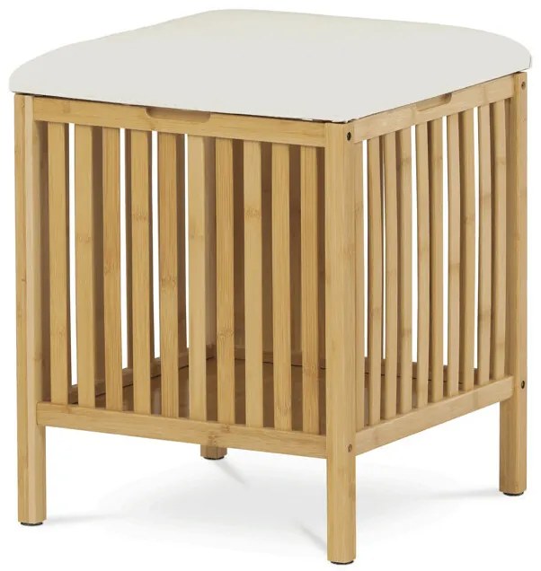 Tárolóhellyel ellátott ülőke B066 NAT, bambusz