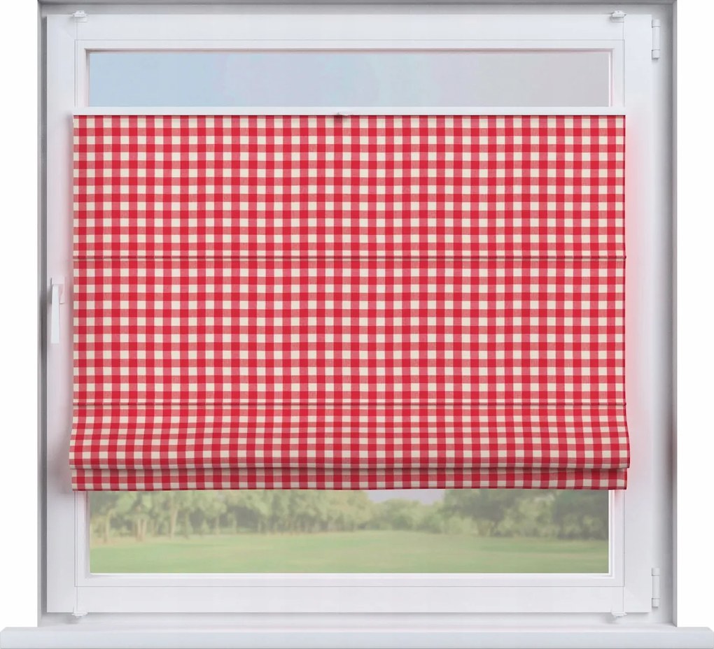 Dekoria Római Szicília pliszírozott roló 100x170 piros árnyalatok