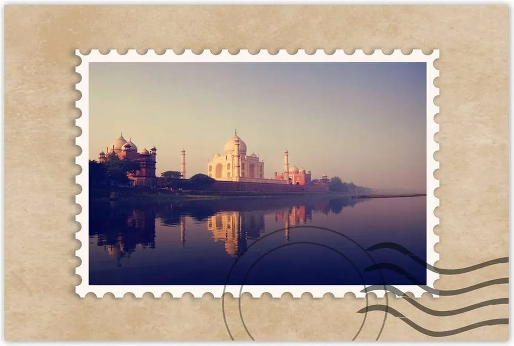 Poszterek 120x80 Taj-Mahal Agra indie