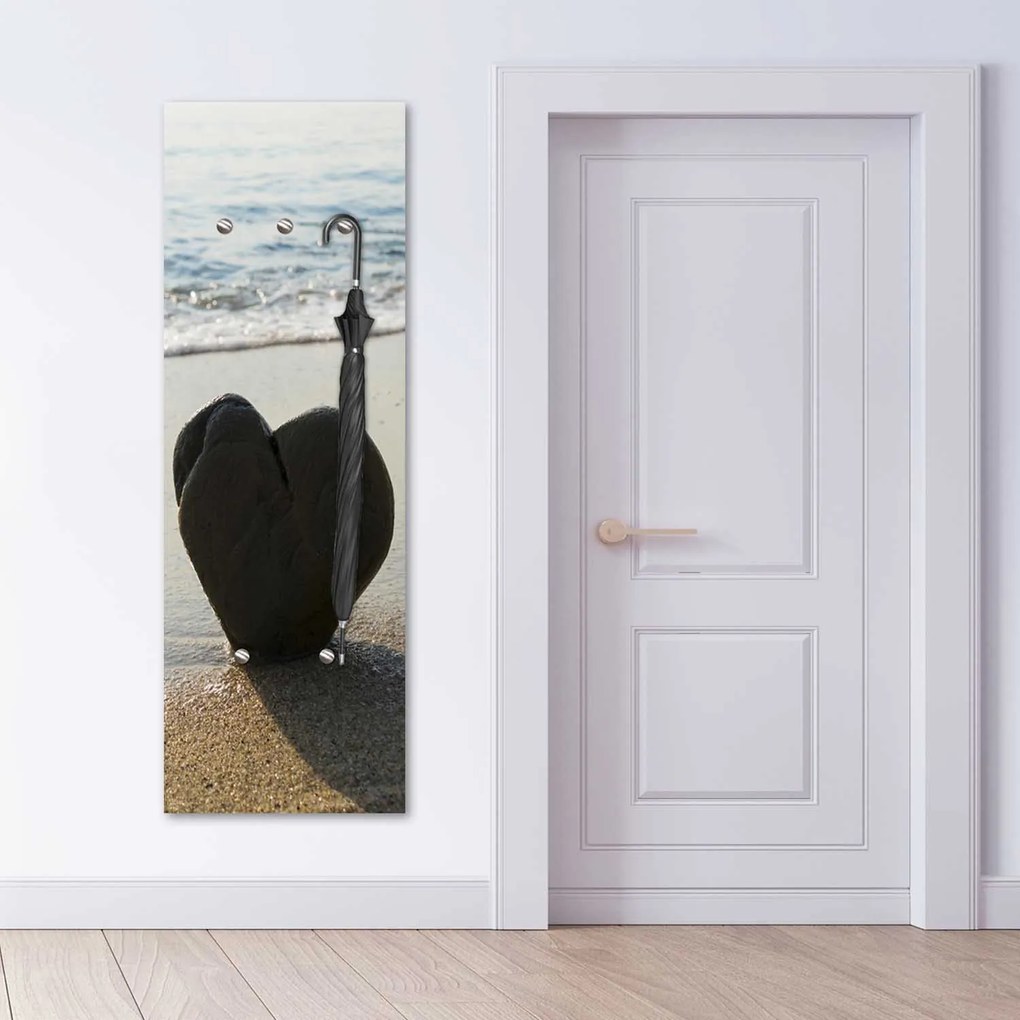 Gario Fali fogas Szív a tengerparton Méret: 40 x 118 cm