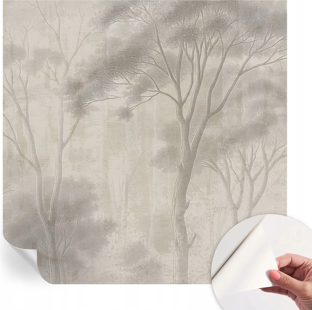 Dekoratív öntapadós fotótapéta a hálószobába Stílusos harmónia 250x250