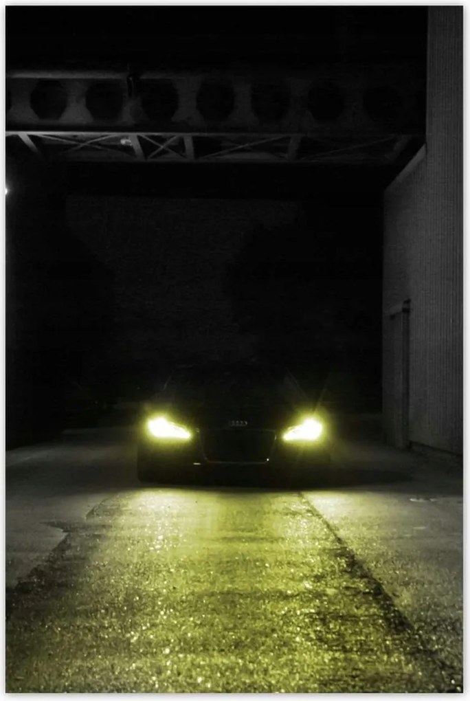 Poszterek 80x120 Audi éjszaka Lány