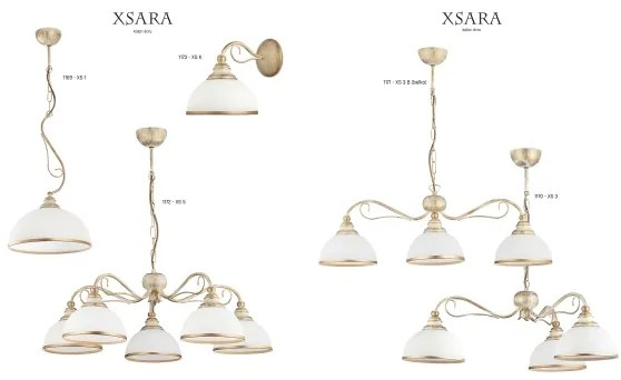 Jupiter 1173 - XS K - Fali lámpa XSARA 1xE27/60W/230V