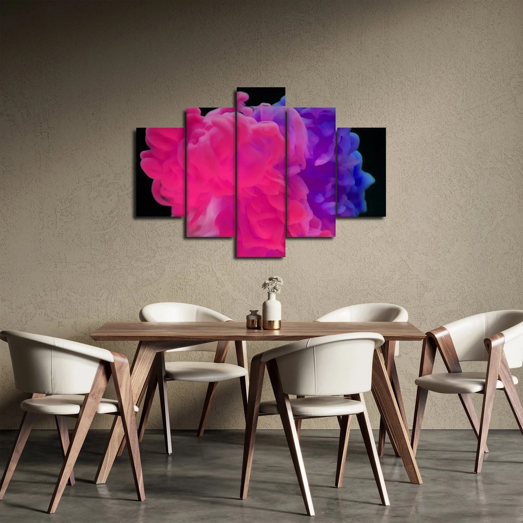 Színes füst képe (150x105 cm)