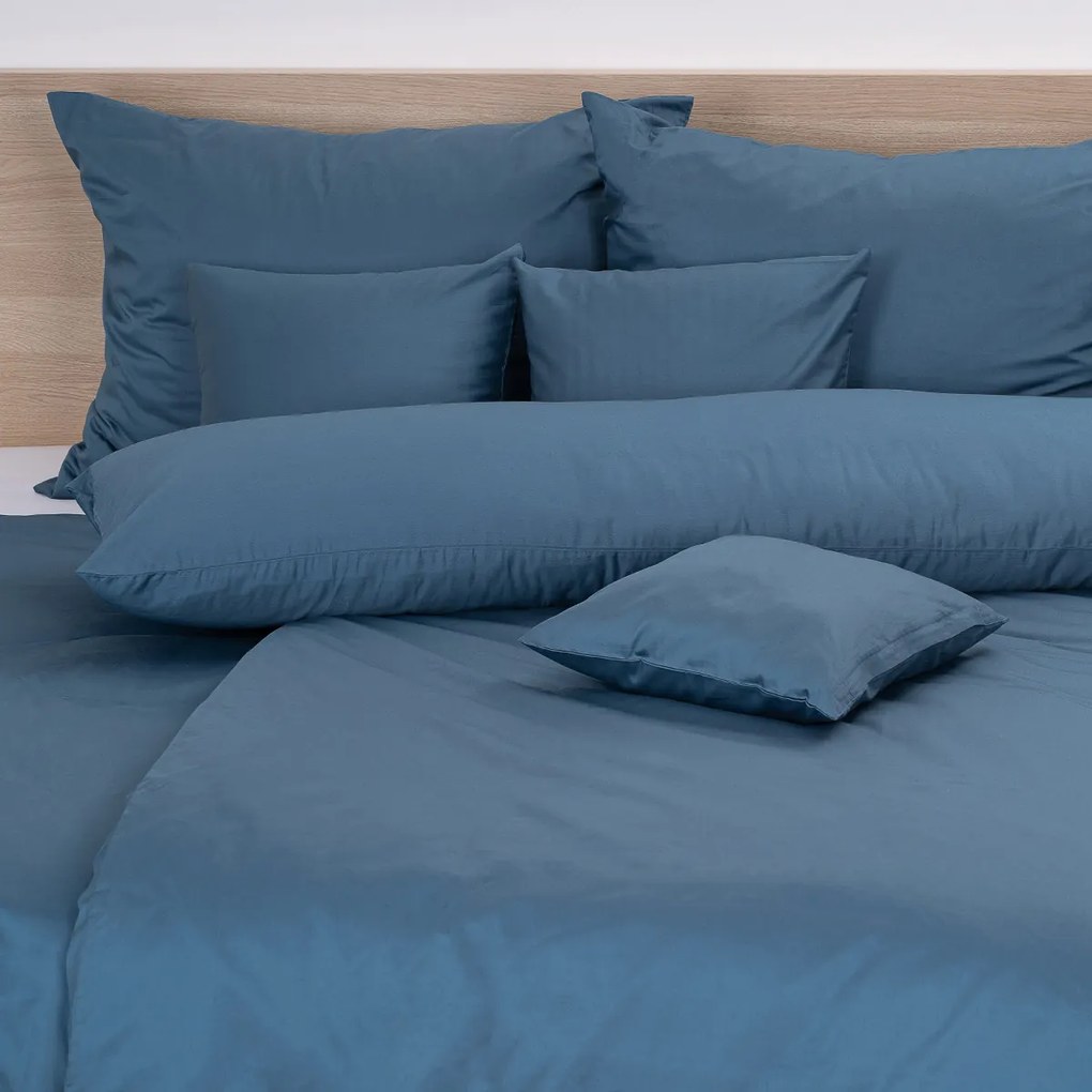 4Home Selyem ágynemő Sea Blue, 140 x 220 cm, 70 x 90 cm