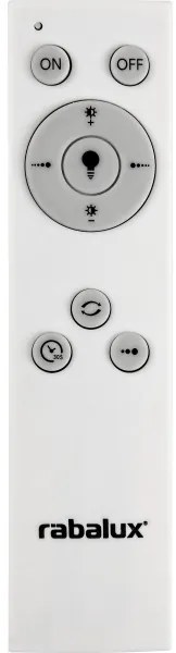 Rabalux 5445 - DANNY LED fényerőszabályozható mennyezeti lámpa 36W/230V + távirányító