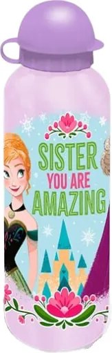 Disney Jégvarázs Amazing Sister alumínium kulacs ívókupakkal 500 ml