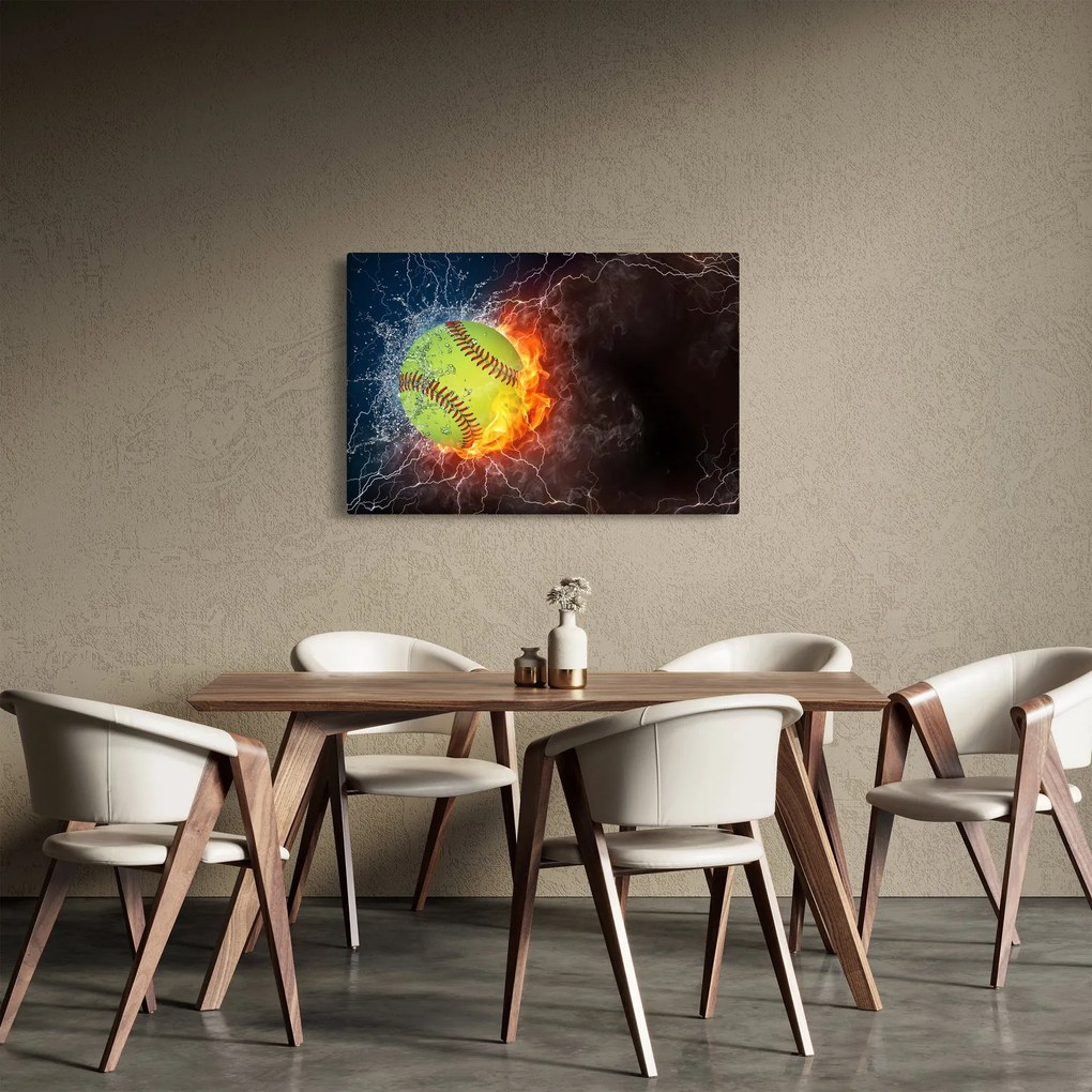 Kép - teniszlabda (90x60 cm)