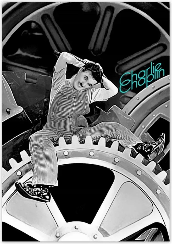 Poszterek 70x100 Charlie Chaplin