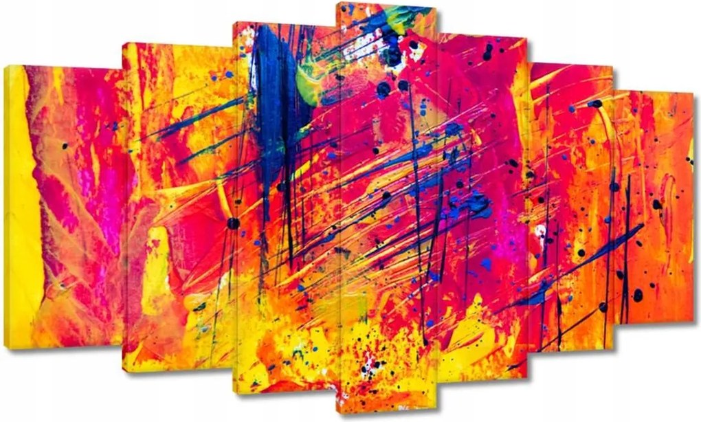 Festmények 140x80 Absztrakt Szextáns