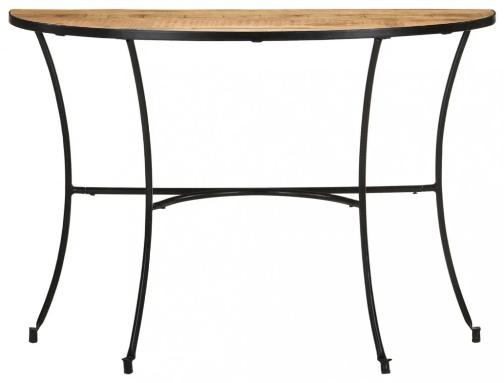 tömör mangófa kisasztal 110 x 40 x 77 cm