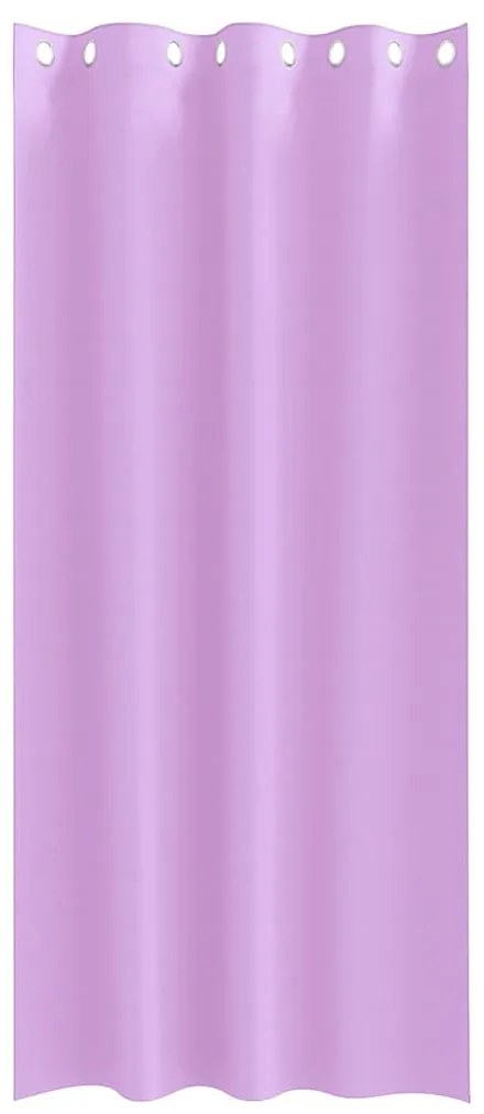 Függönyök függönyökkel 2 pcs Lila 225x140cm Poliészter