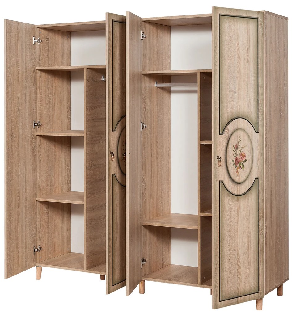 Ruhásszekrény Iris 421 (szonoma tölgy). 1088575