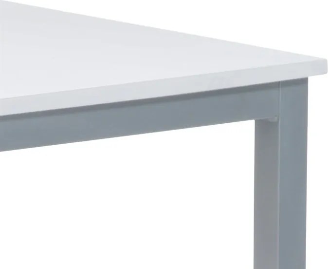 Étkezőasztal 110x70 cm, MDF, fehér, GDT-202 WT