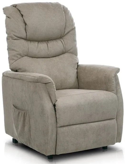 Elektromos Fekvőfotel, Bézs Szövet. TV-1171 CAP2