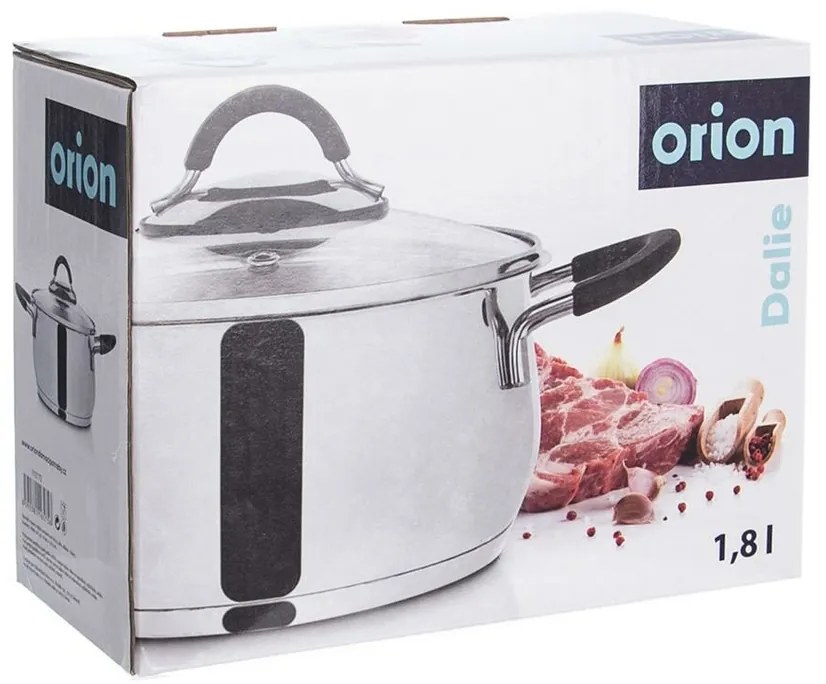 Orion DALIE edény fedővel, 1,8 l