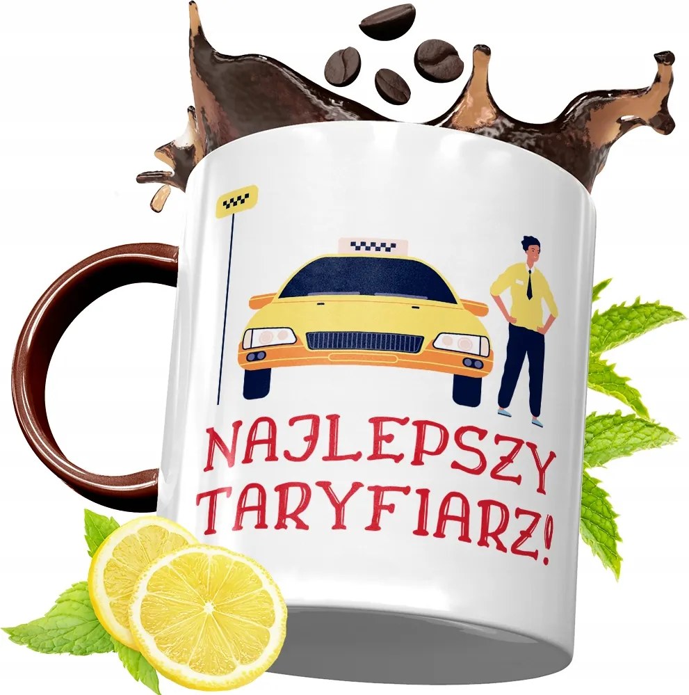 Bordó Bögre Taxisofőrnek Születésnapra Ajándék fényképes nyomattal