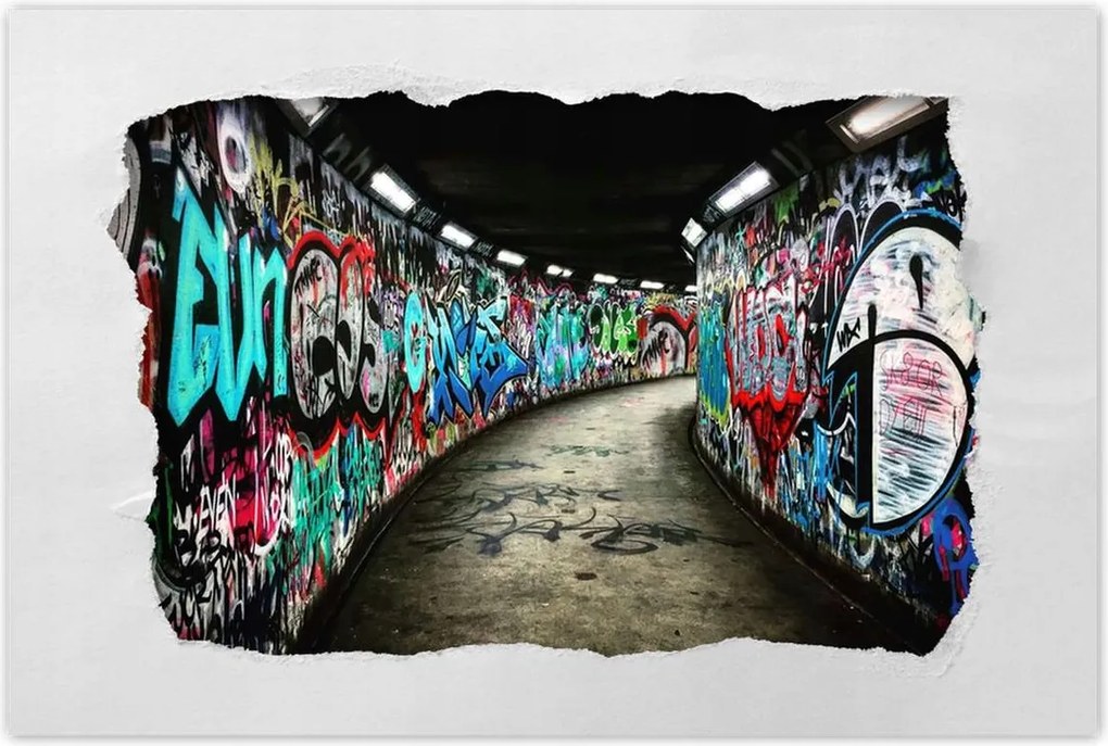 Poszterek 120x80 Graffiti Utcaművészet