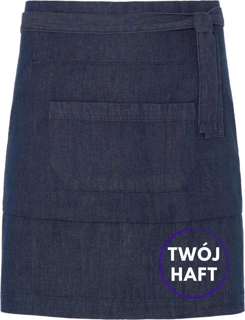 Konyhai Kötény Vendéglátóipari Védőkötény Hímzett Logo farmer