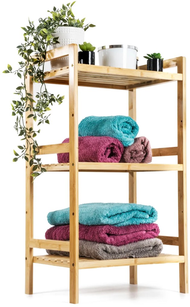 Bambusz polc G21, 3 szintes – sérült csomagolás