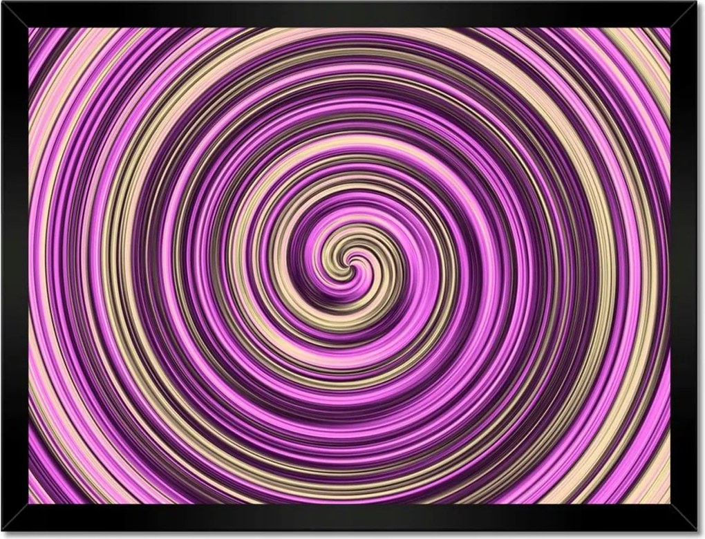 Poszterek keretben 40x30 Lila centrifuga és krém