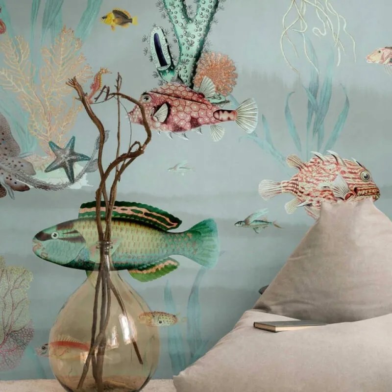 Falfestmény Fotótapéta Vízalatti Halászbástya a Flizelinen