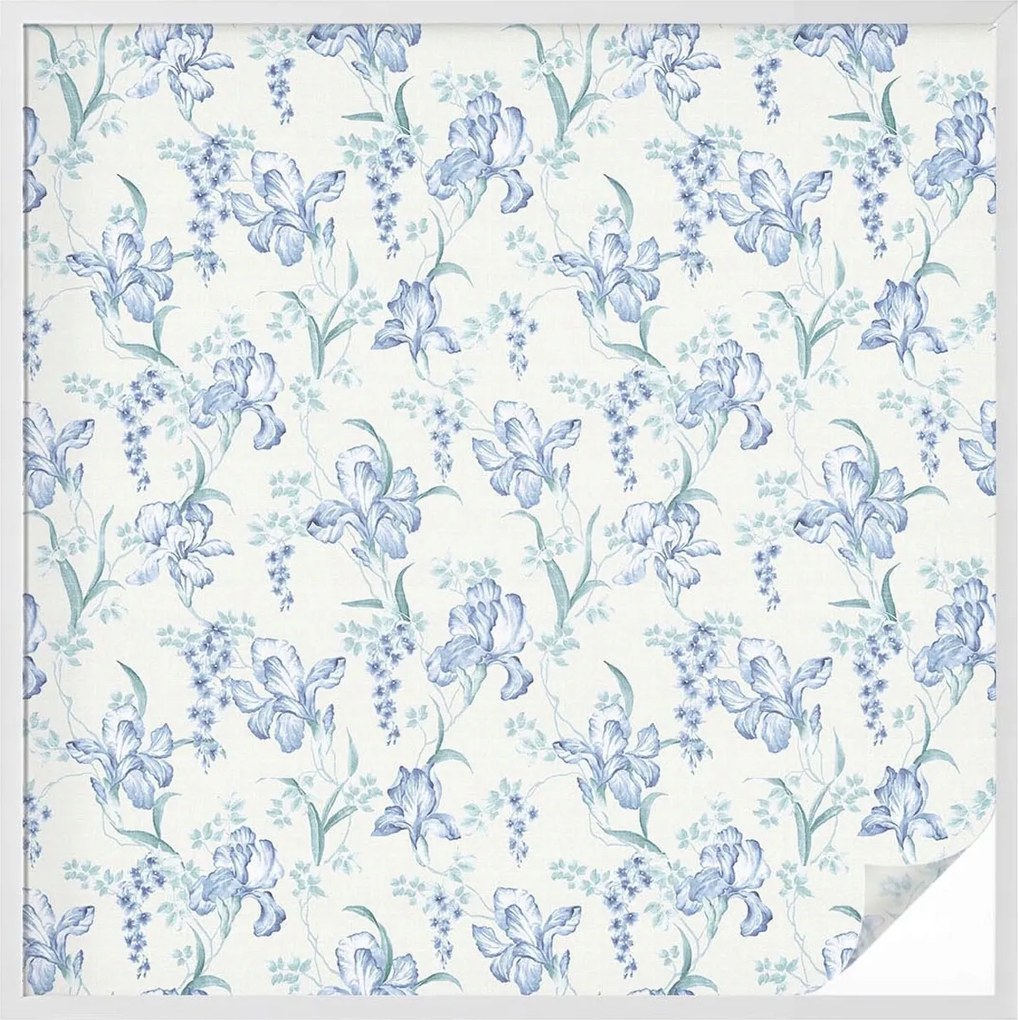 Öntapadós Ablakfólia Adatvédelem Kék virágok 100x100
