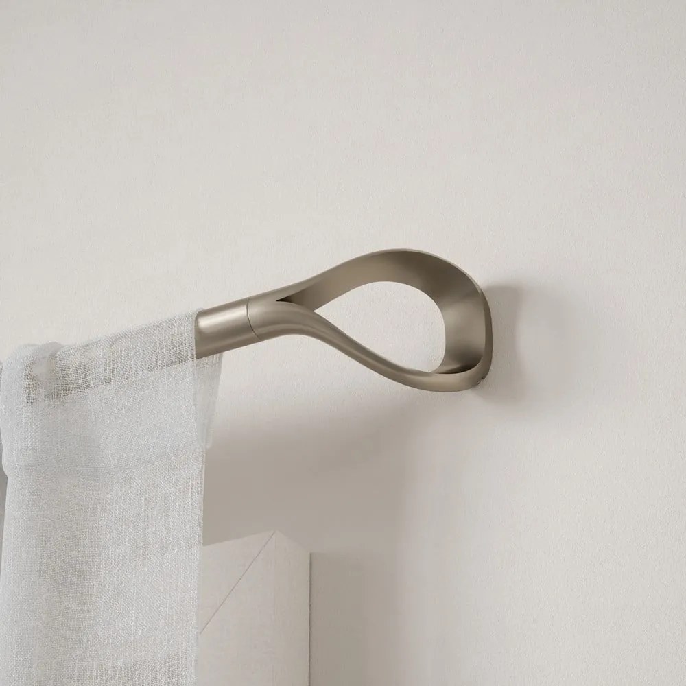 Rozsdamentes acél bővíthető függönykarnis 107 - 305 cm Loop – Umbra