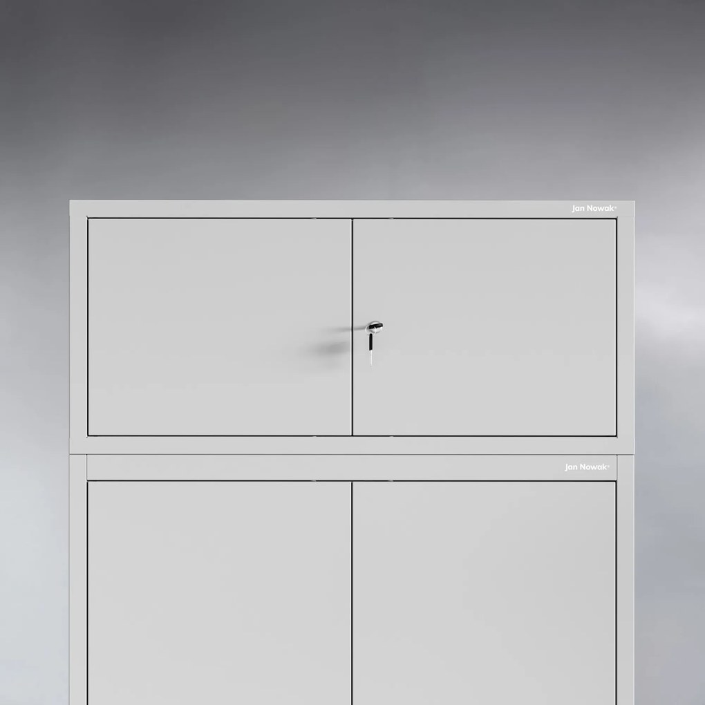 Szekrény-felépítmény, szürke, 800x380x400 mm: EWA