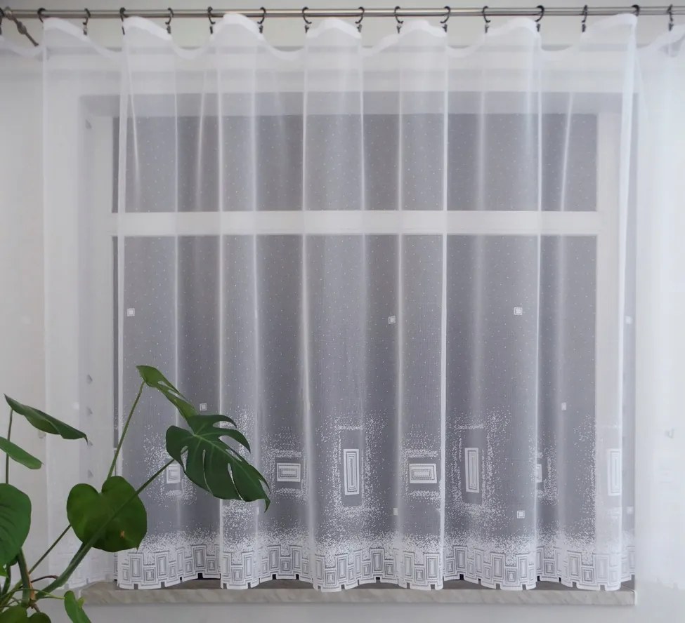 Mg Függöny 2500 Fehér 350X150 pamut szalaggal Ár