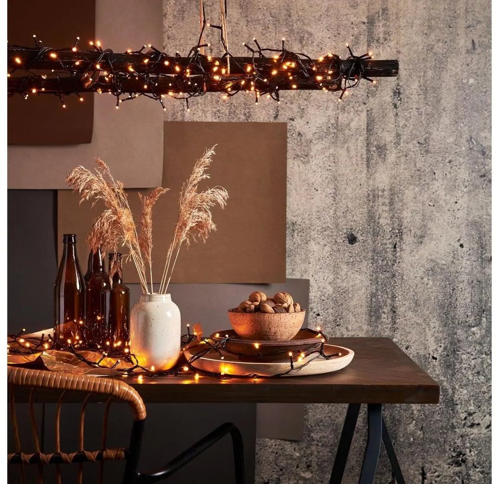 Eglo 411516 - LED Kültéri karácsonyi lánc GOLDEN 800xLED 16m IP44 meleg fehér