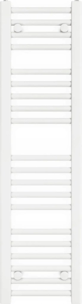 Dekoratív fürdőszobai radiátor Gryf 110x30 fehér